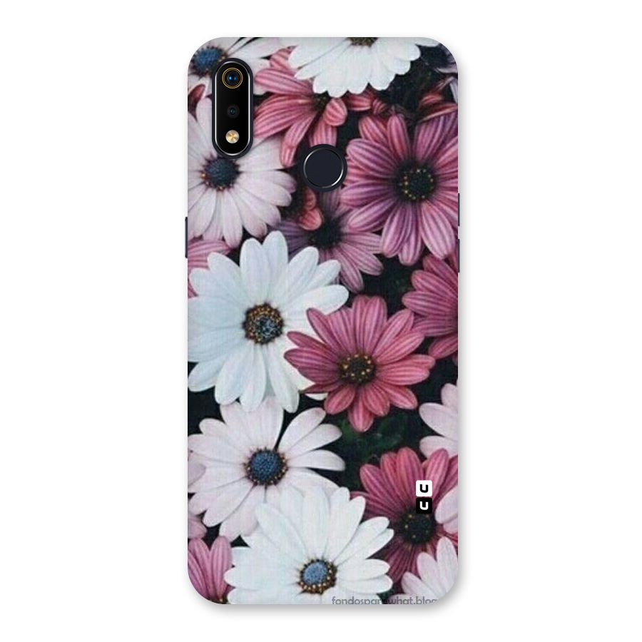 Floral Shades Pink Back Case for Realme 3i