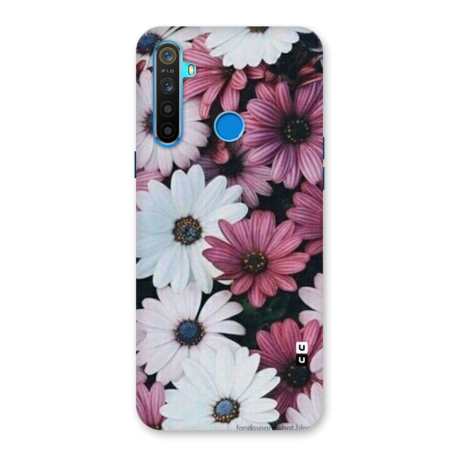 Floral Shades Pink Back Case for Realme 5s