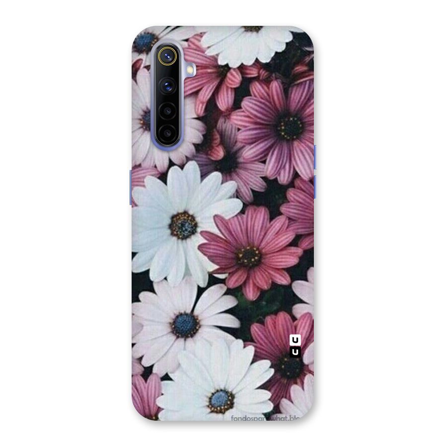Floral Shades Pink Back Case for Realme 6i