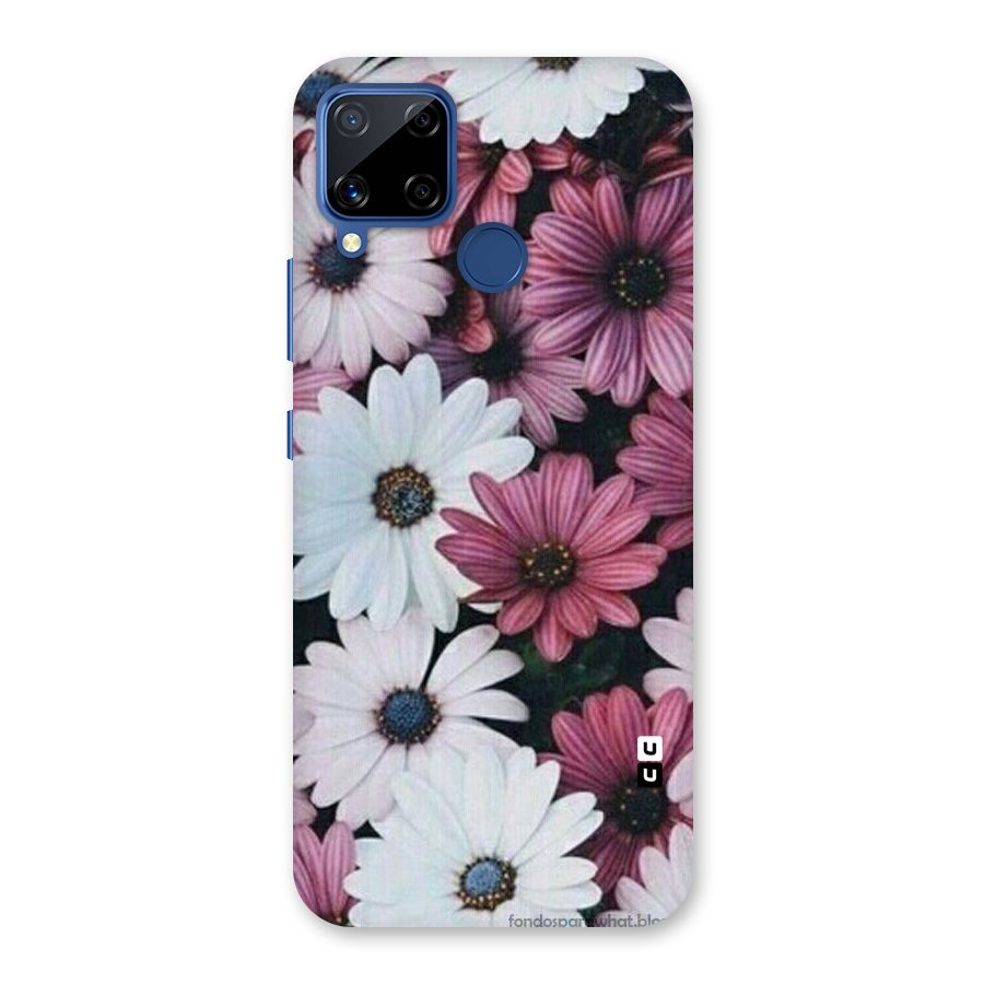 Floral Shades Pink Back Case for Realme C15