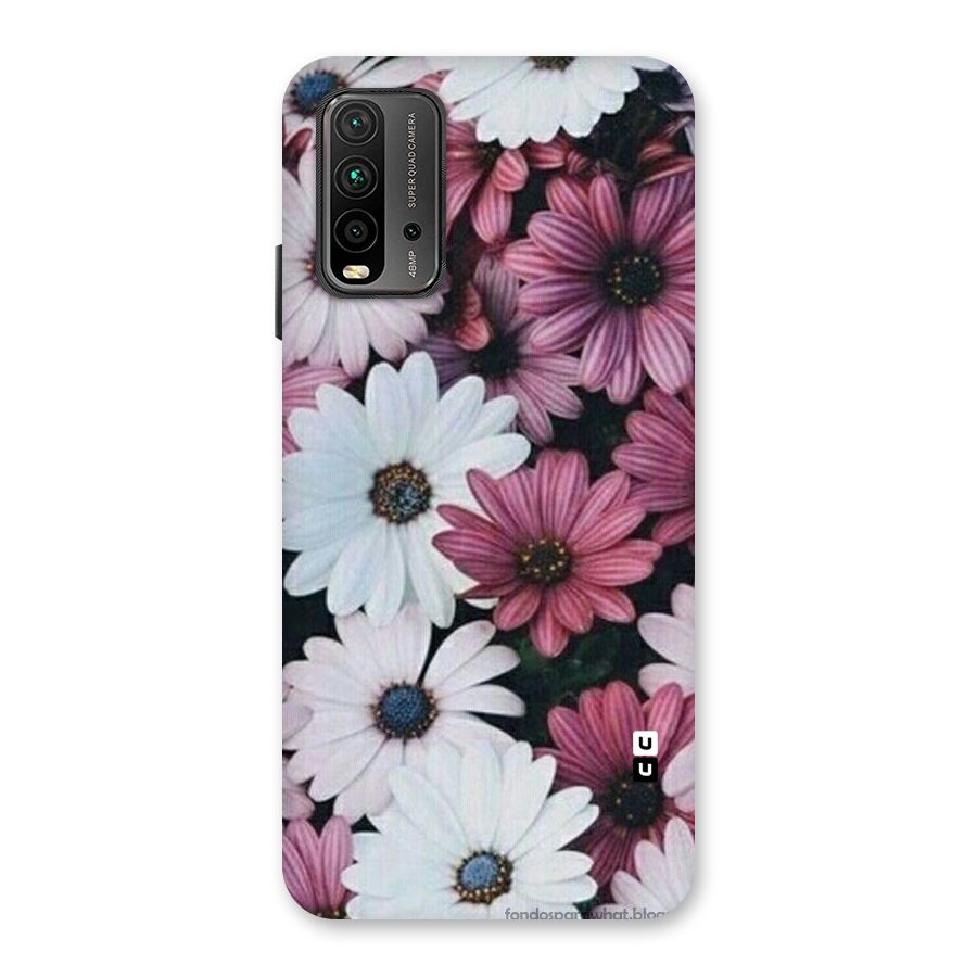 Floral Shades Pink Back Case for Redmi 9 Power