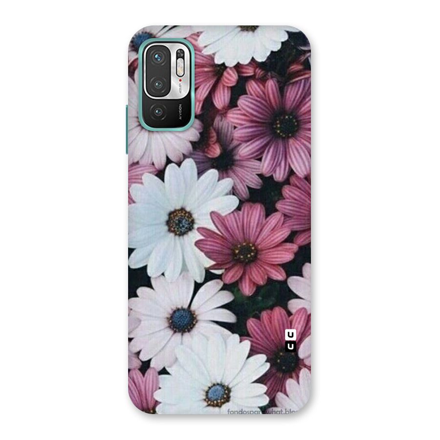 Floral Shades Pink Back Case for Redmi Note 10T 5G