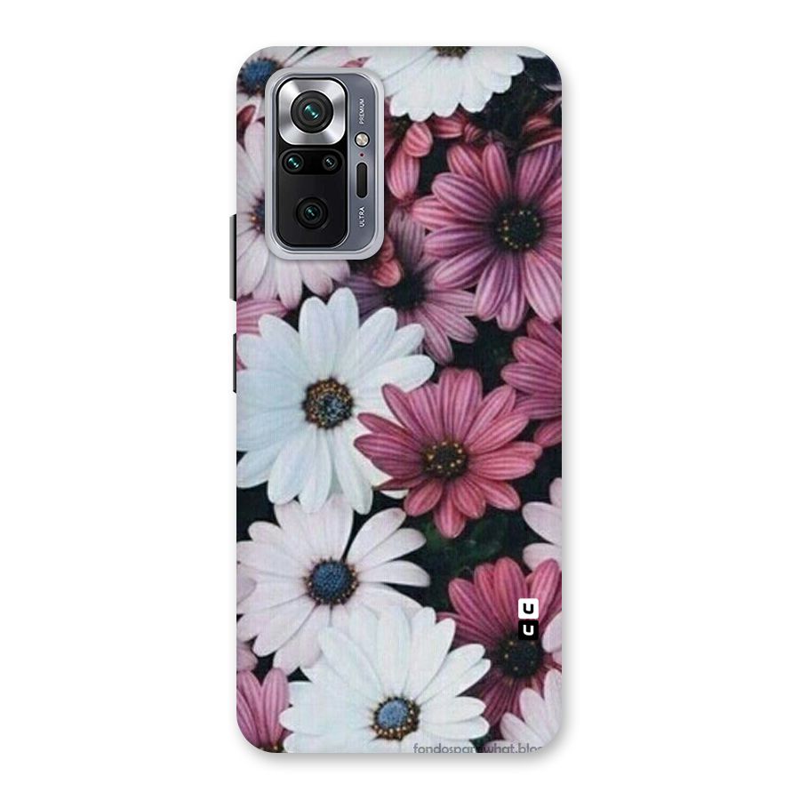 Floral Shades Pink Back Case for Redmi Note 10 Pro
