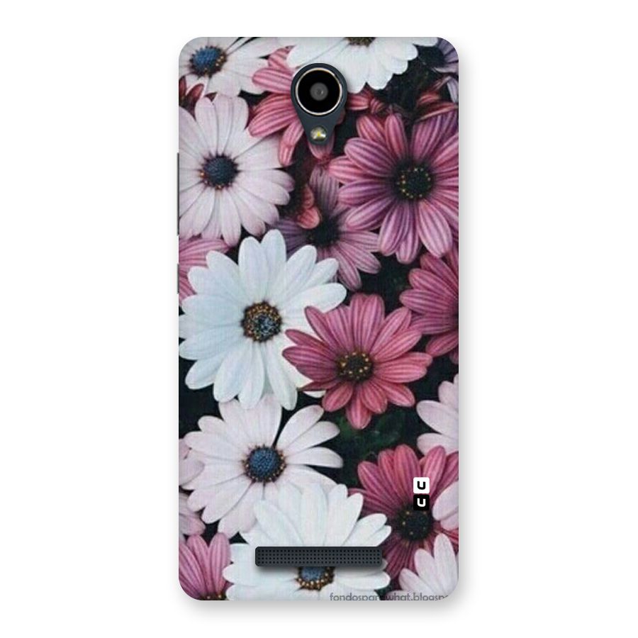 Floral Shades Pink Back Case for Redmi Note 2