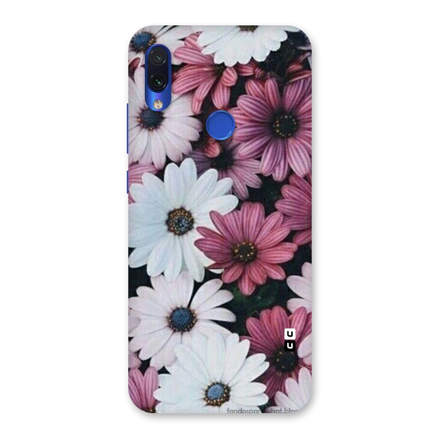 Floral Shades Pink Back Case for Redmi Note 7