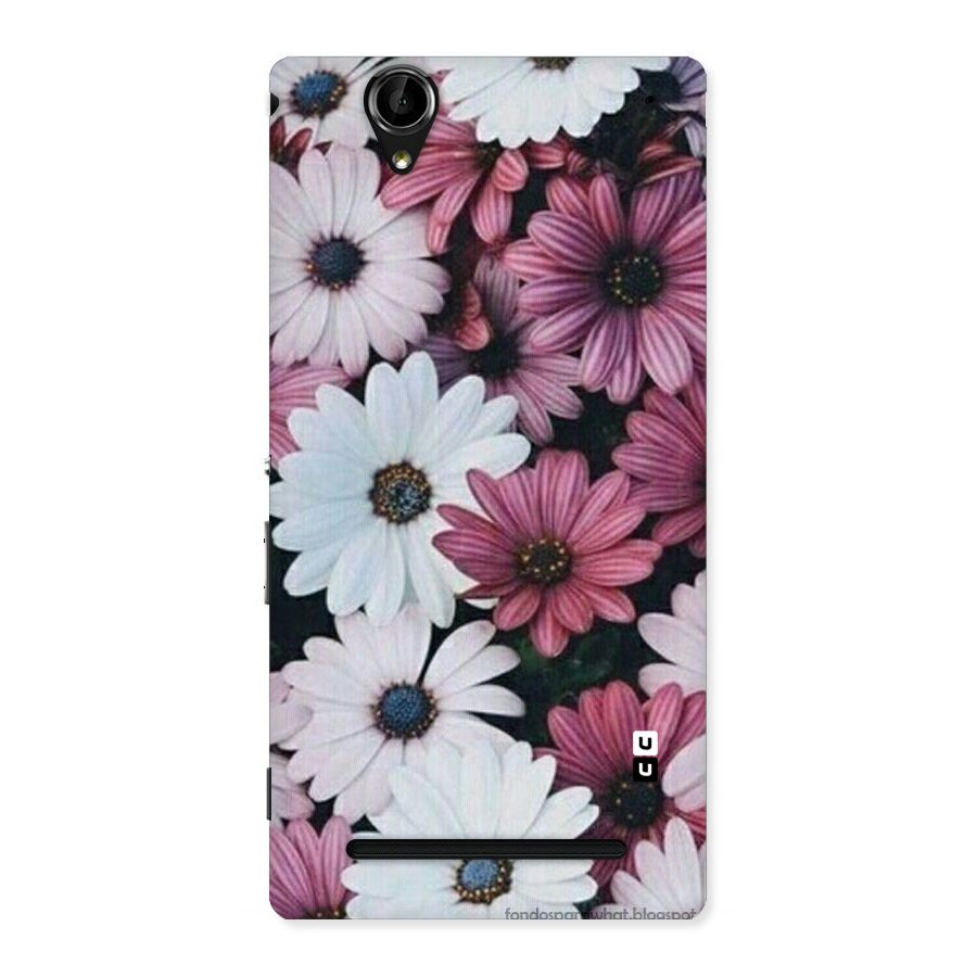 Floral Shades Pink Back Case for Sony Xperia T2