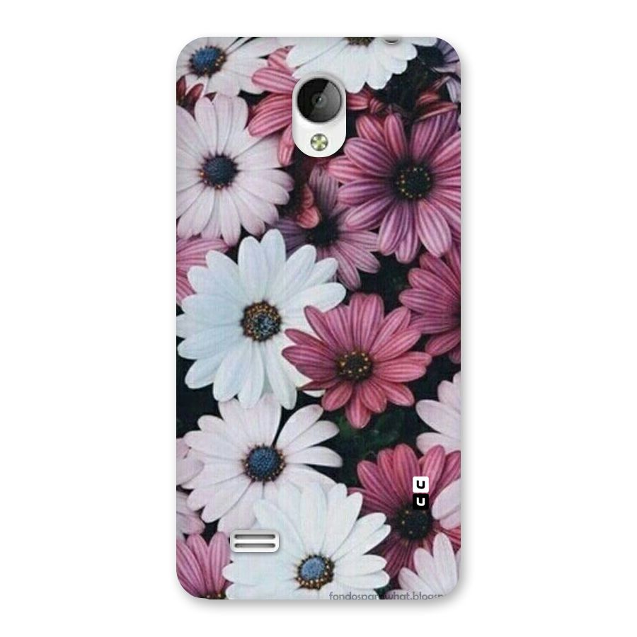 Floral Shades Pink Back Case for Vivo Y21