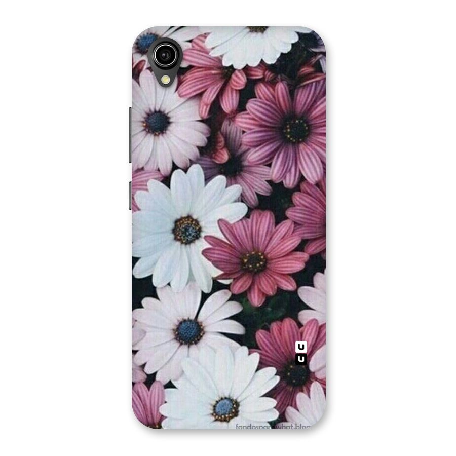 Floral Shades Pink Back Case for Vivo Y90