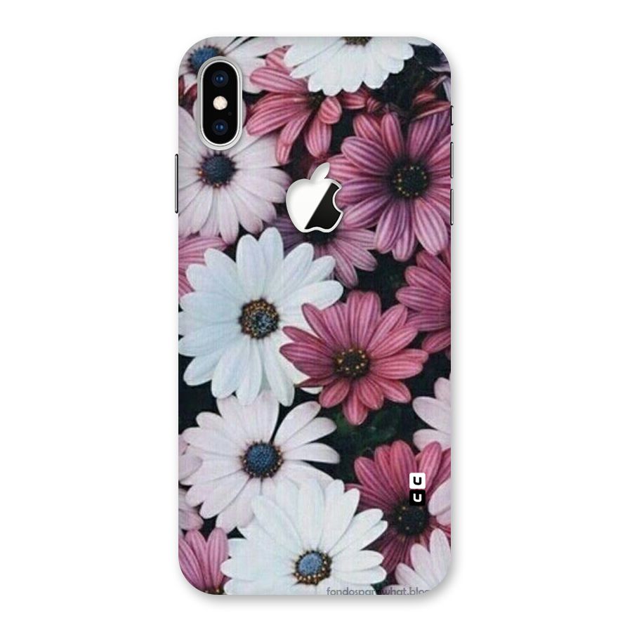 Floral Shades Pink Back Case for iPhone XS Max Apple Cut