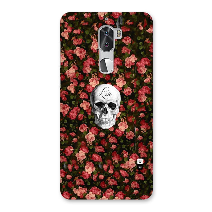 Floral Skull Love Back Case for Coolpad Cool 1
