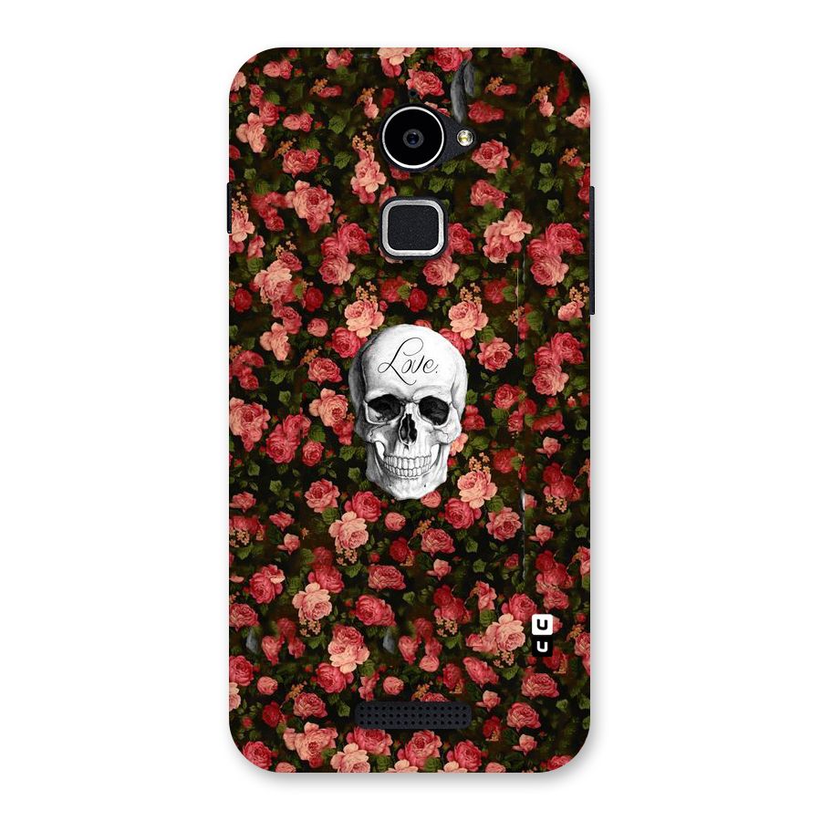 Floral Skull Love Back Case for Coolpad Note 3 Lite