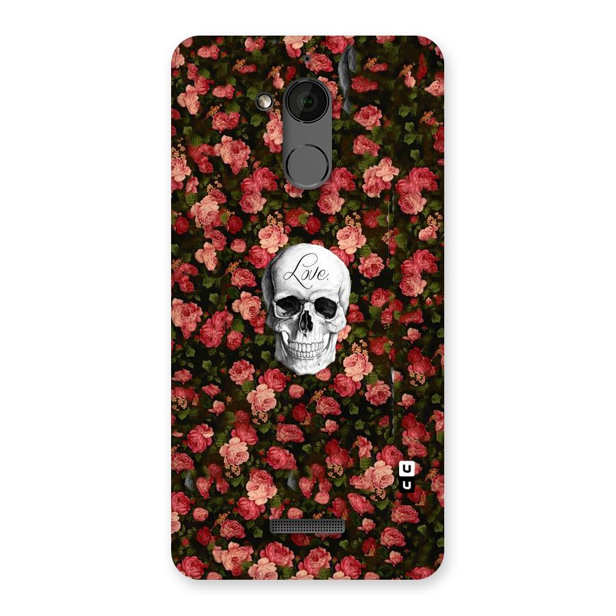 Floral Skull Love Back Case for Coolpad Note 5