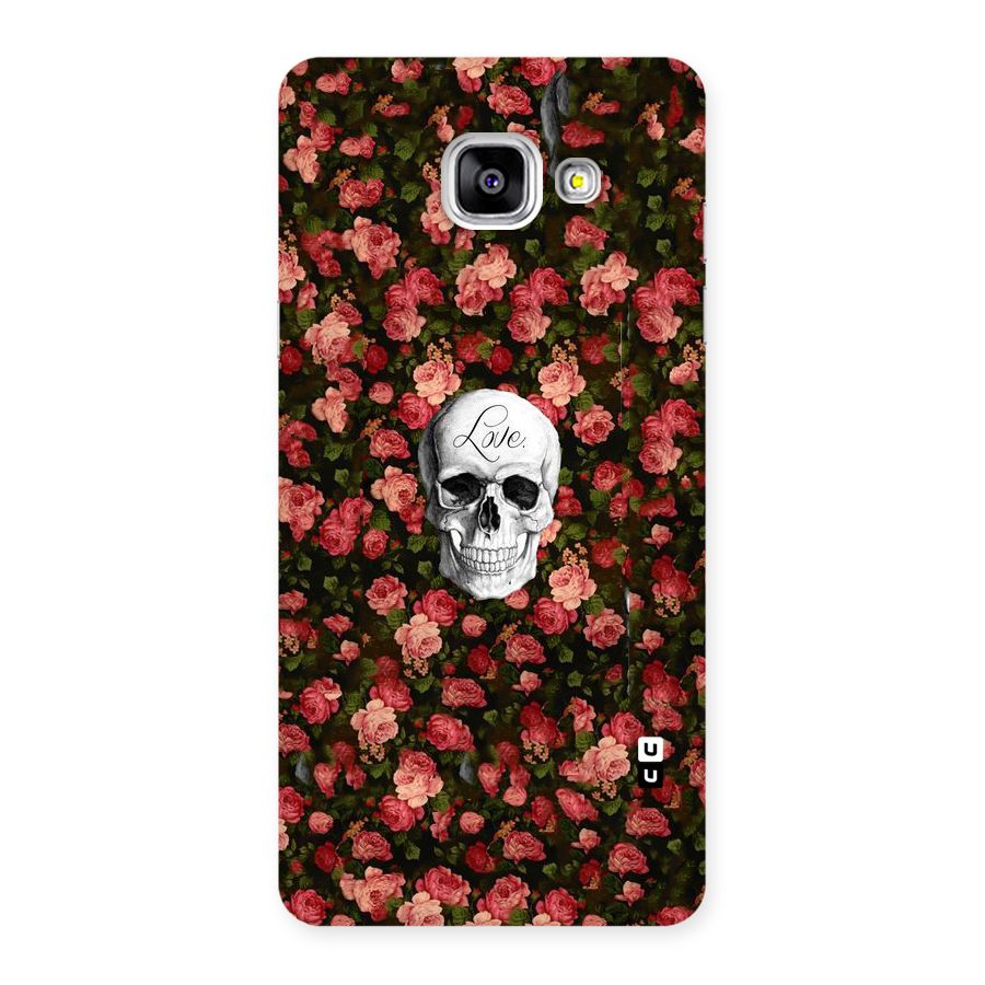 Floral Skull Love Back Case for Galaxy A5 2016