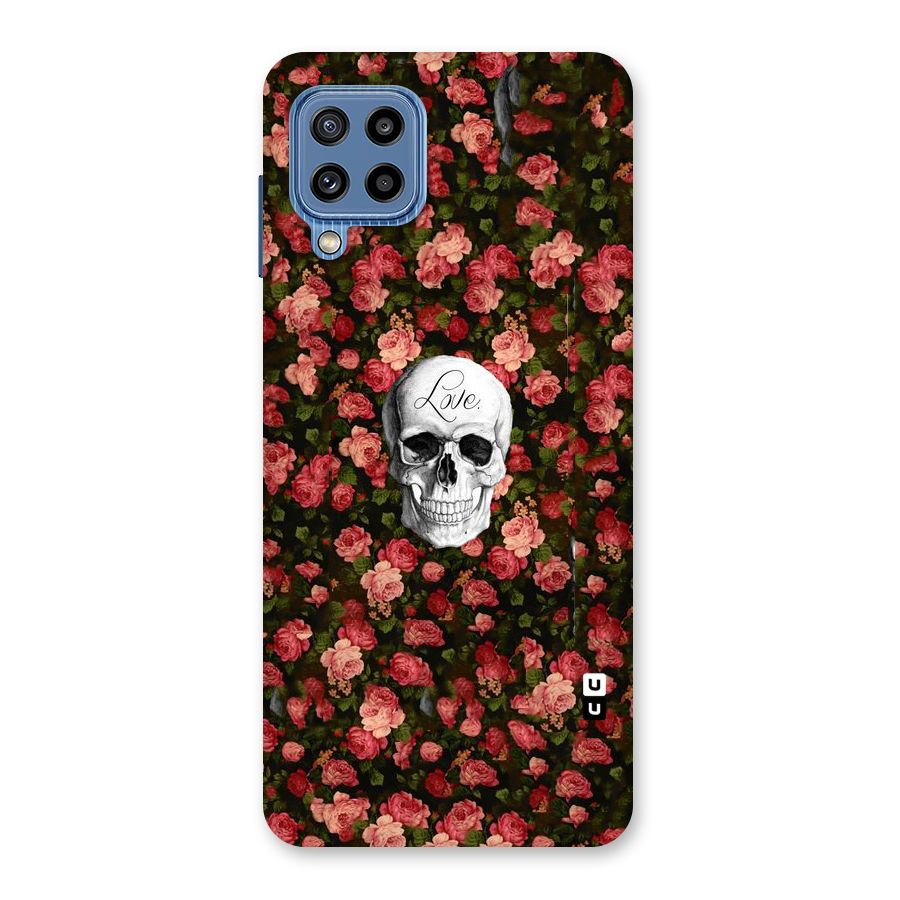 Floral Skull Love Back Case for Galaxy M32