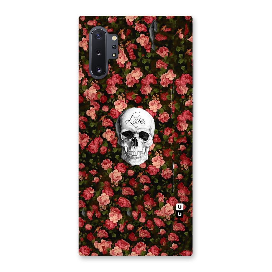 Floral Skull Love Back Case for Galaxy Note 10 Plus