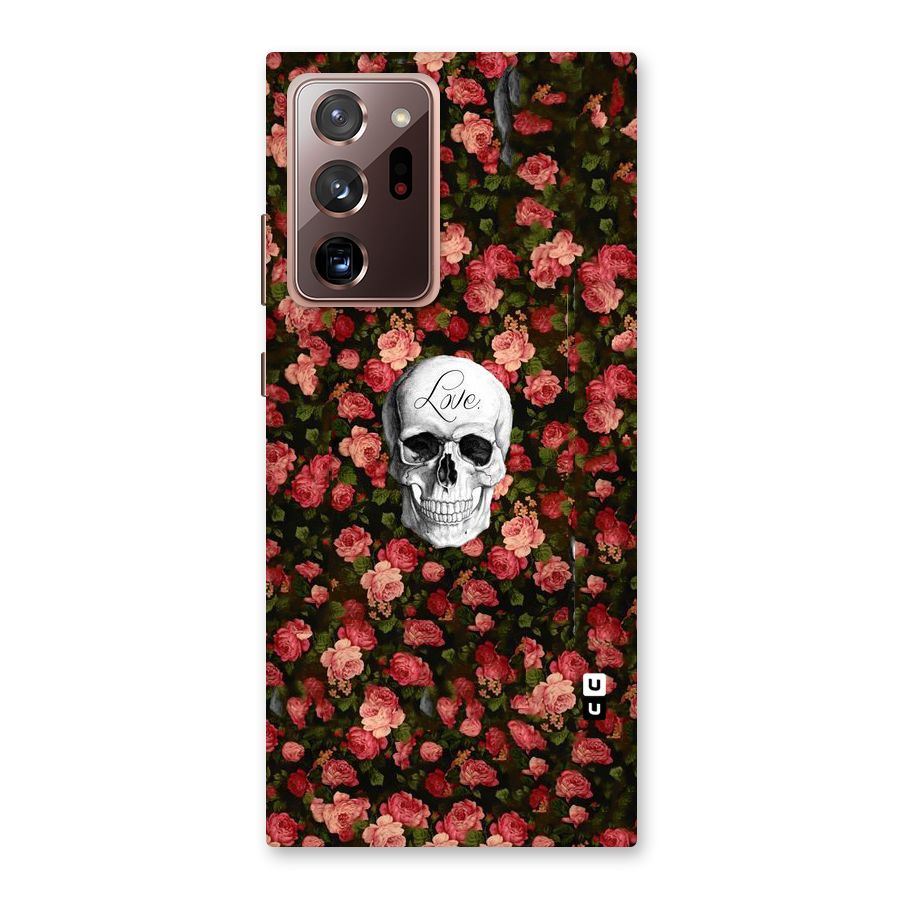 Floral Skull Love Back Case for Galaxy Note 20 Ultra