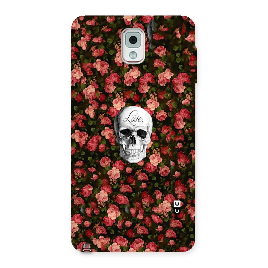 Floral Skull Love Back Case for Galaxy Note 3