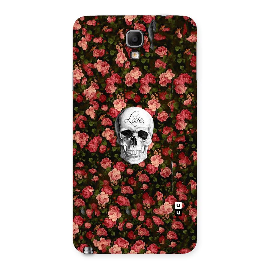 Floral Skull Love Back Case for Galaxy Note 3 Neo