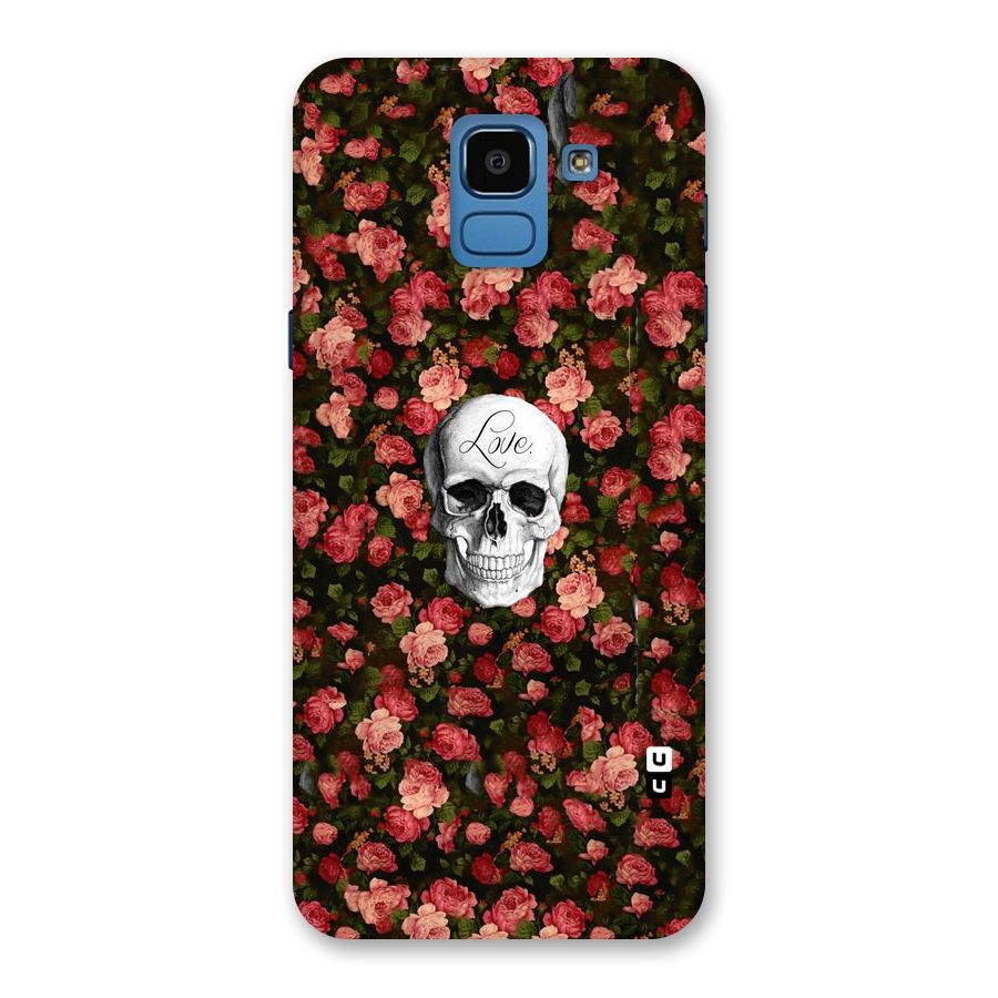 Floral Skull Love Back Case for Galaxy On6