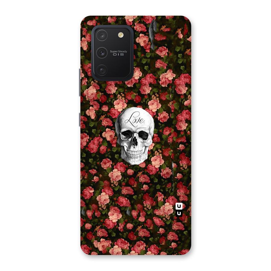 Floral Skull Love Back Case for Galaxy S10 Lite