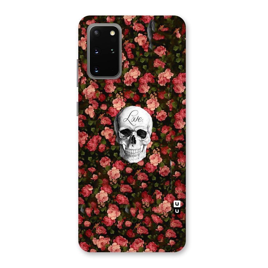Floral Skull Love Back Case for Galaxy S20 Plus