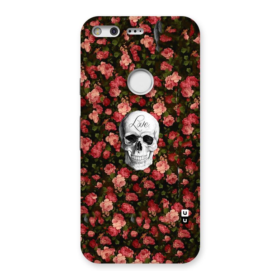 Floral Skull Love Back Case for Google Pixel