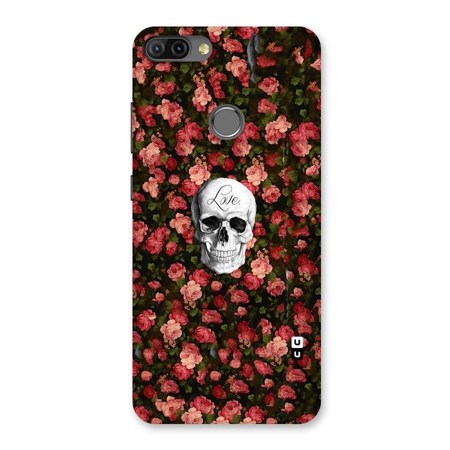 Floral Skull Love Back Case for Infinix Hot 6 Pro