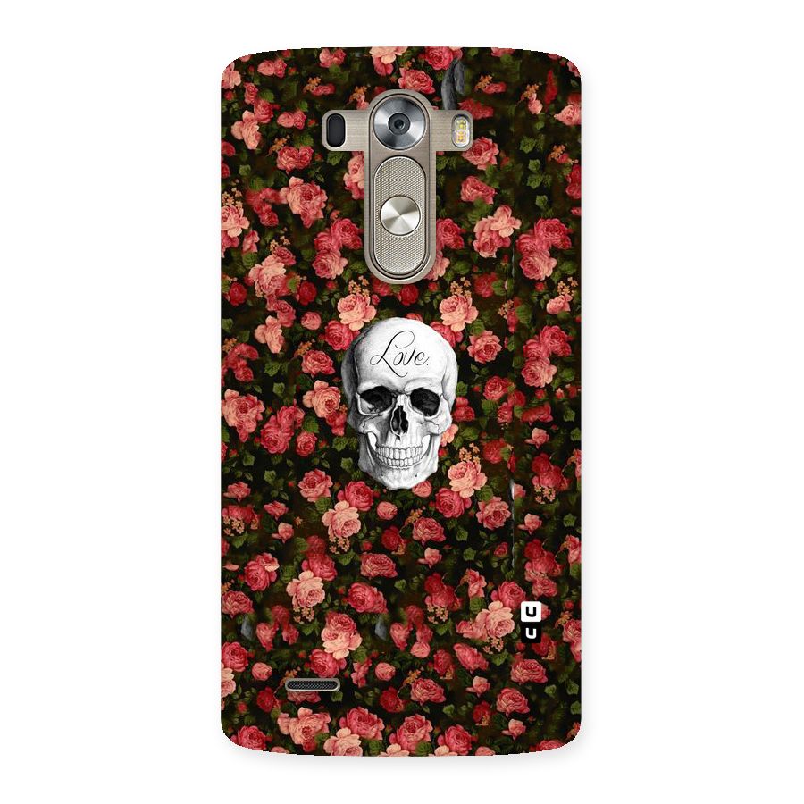 Floral Skull Love Back Case for LG G3