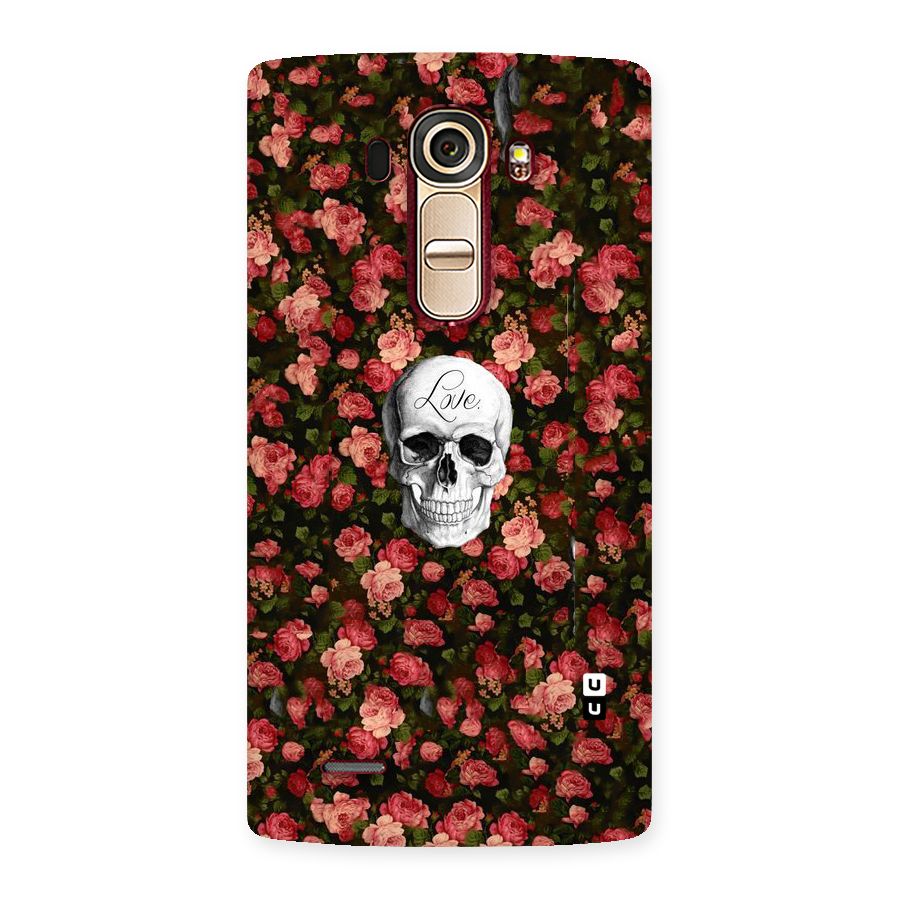 Floral Skull Love Back Case for LG G4