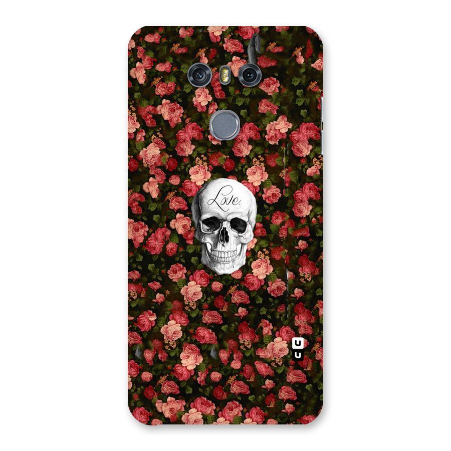 Floral Skull Love Back Case for LG G6