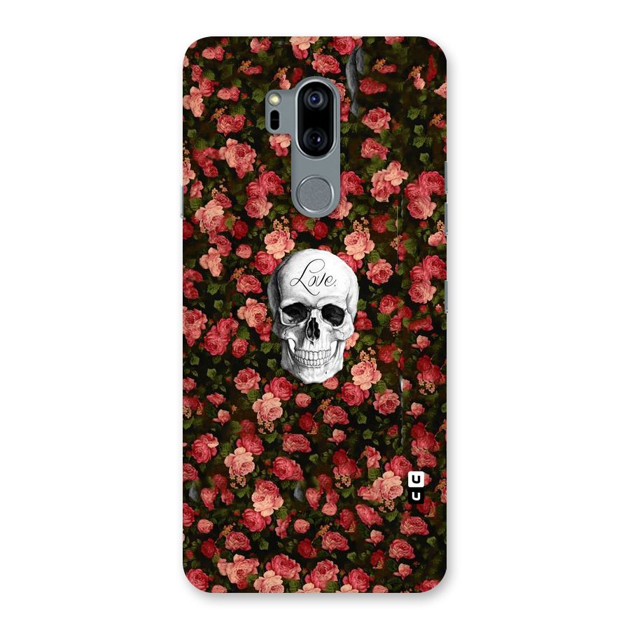 Floral Skull Love Back Case for LG G7