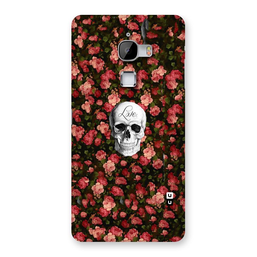 Floral Skull Love Back Case for LeTv Le Max