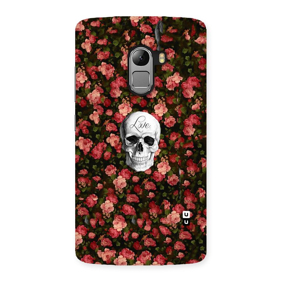 Floral Skull Love Back Case for Lenovo K4 Note