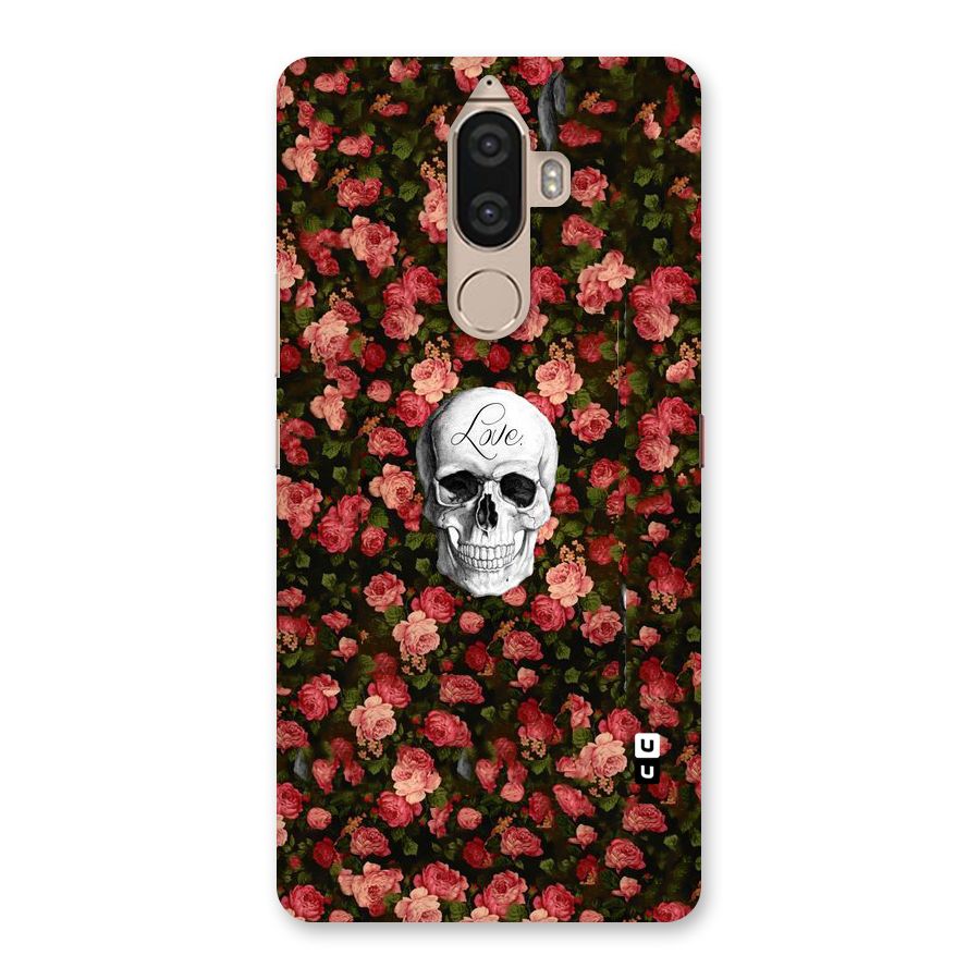 Floral Skull Love Back Case for Lenovo K8 Note
