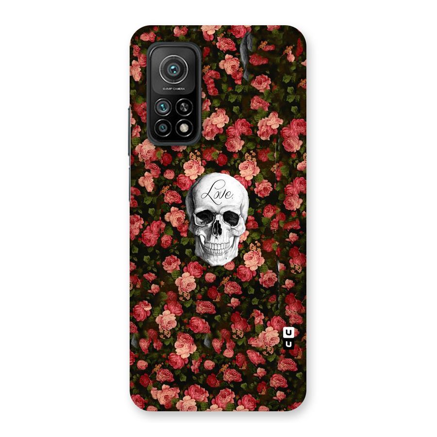 Floral Skull Love Back Case for Mi 10T 5G