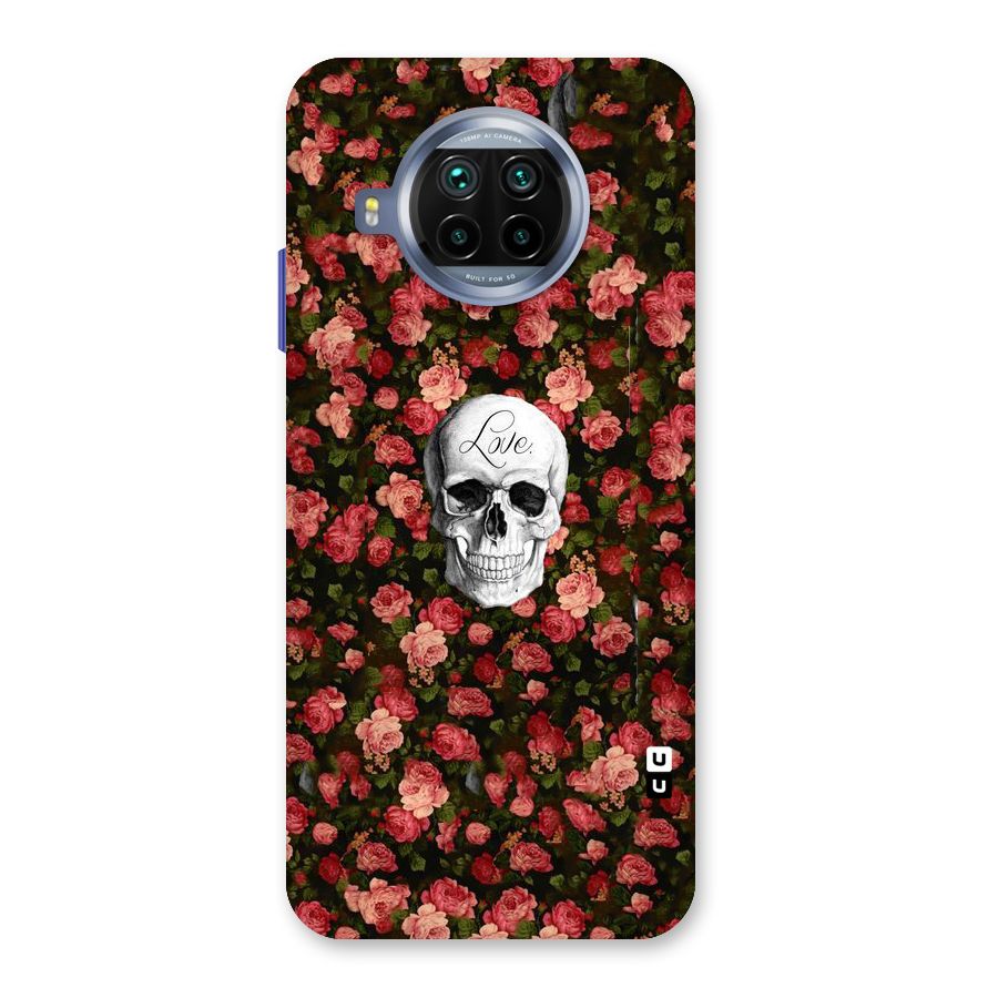 Floral Skull Love Back Case for Mi 10i
