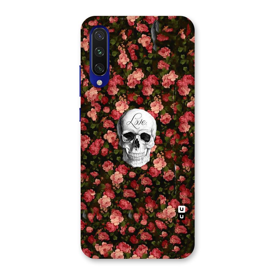 Floral Skull Love Back Case for Mi A3