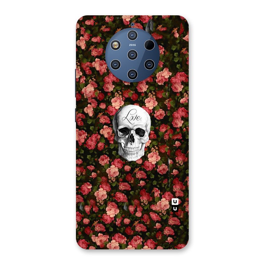 Floral Skull Love Back Case for Nokia 9 PureView