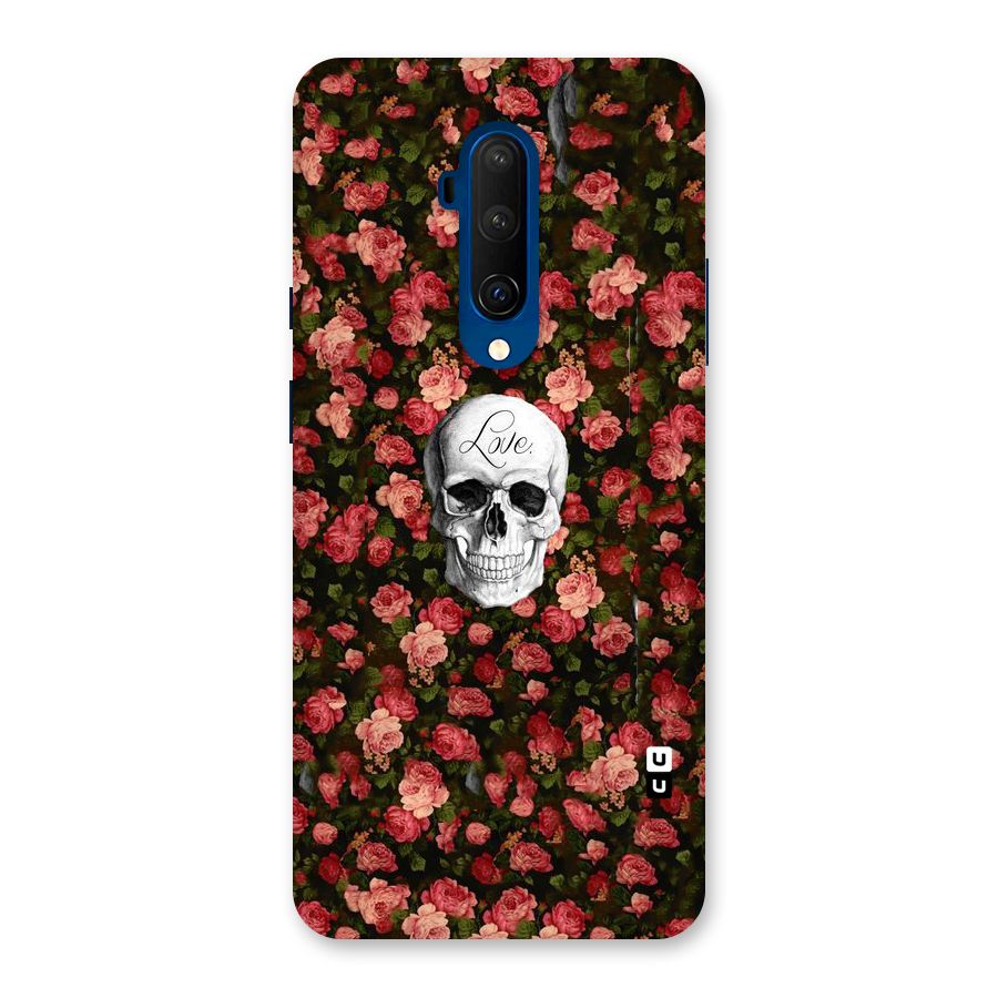 Floral Skull Love Back Case for OnePlus 7T Pro