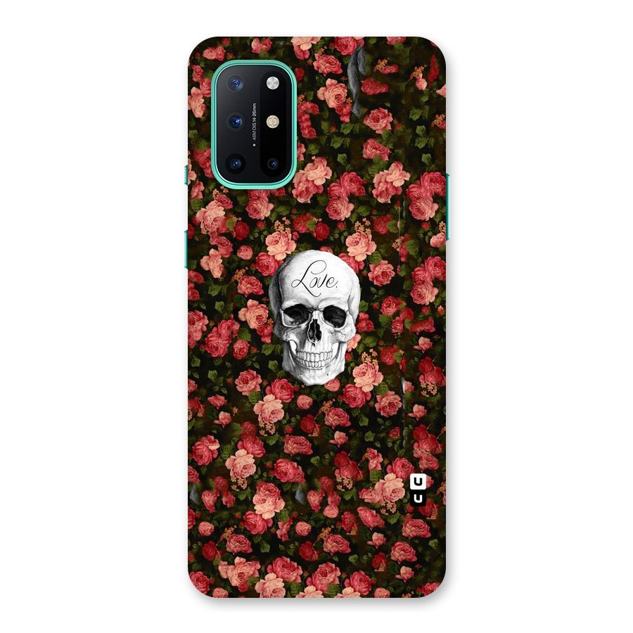 Floral Skull Love Back Case for OnePlus 8T