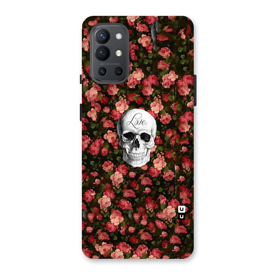 Floral Skull Love Back Case for OnePlus 9R