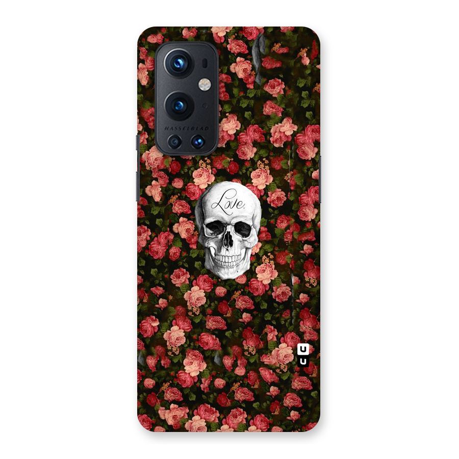 Floral Skull Love Back Case for OnePlus 9 Pro
