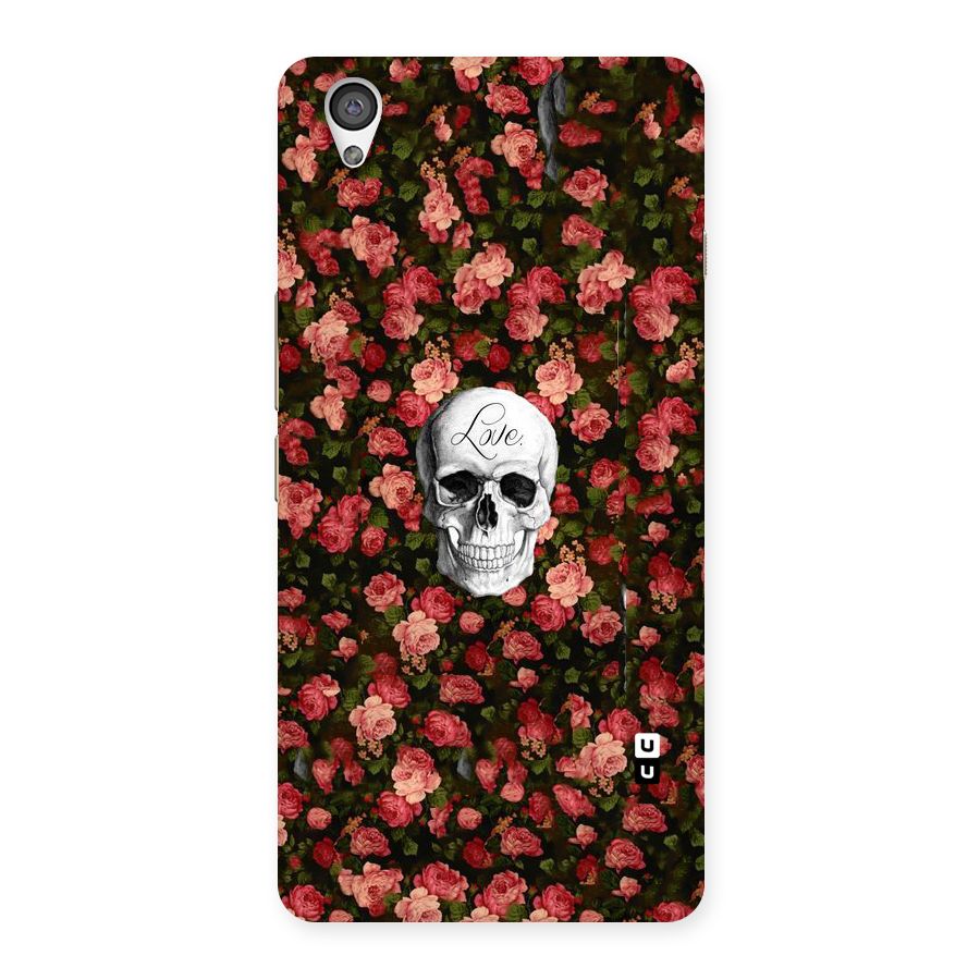 Floral Skull Love Back Case for OnePlus X