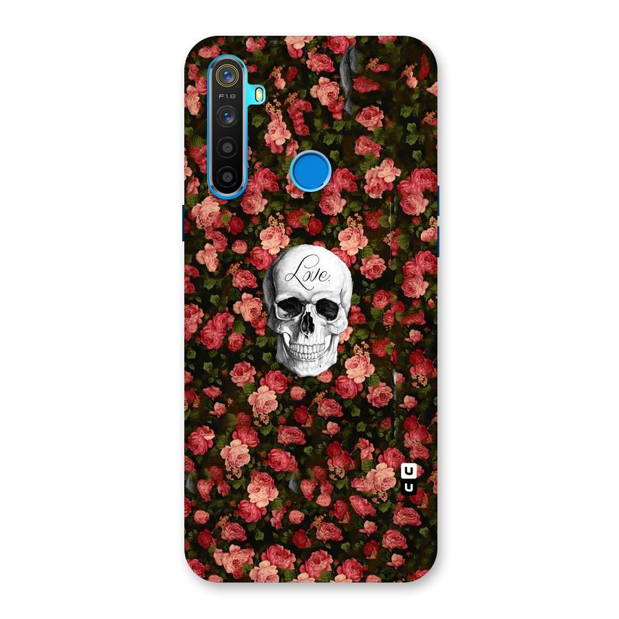 Floral Skull Love Back Case for Realme 5