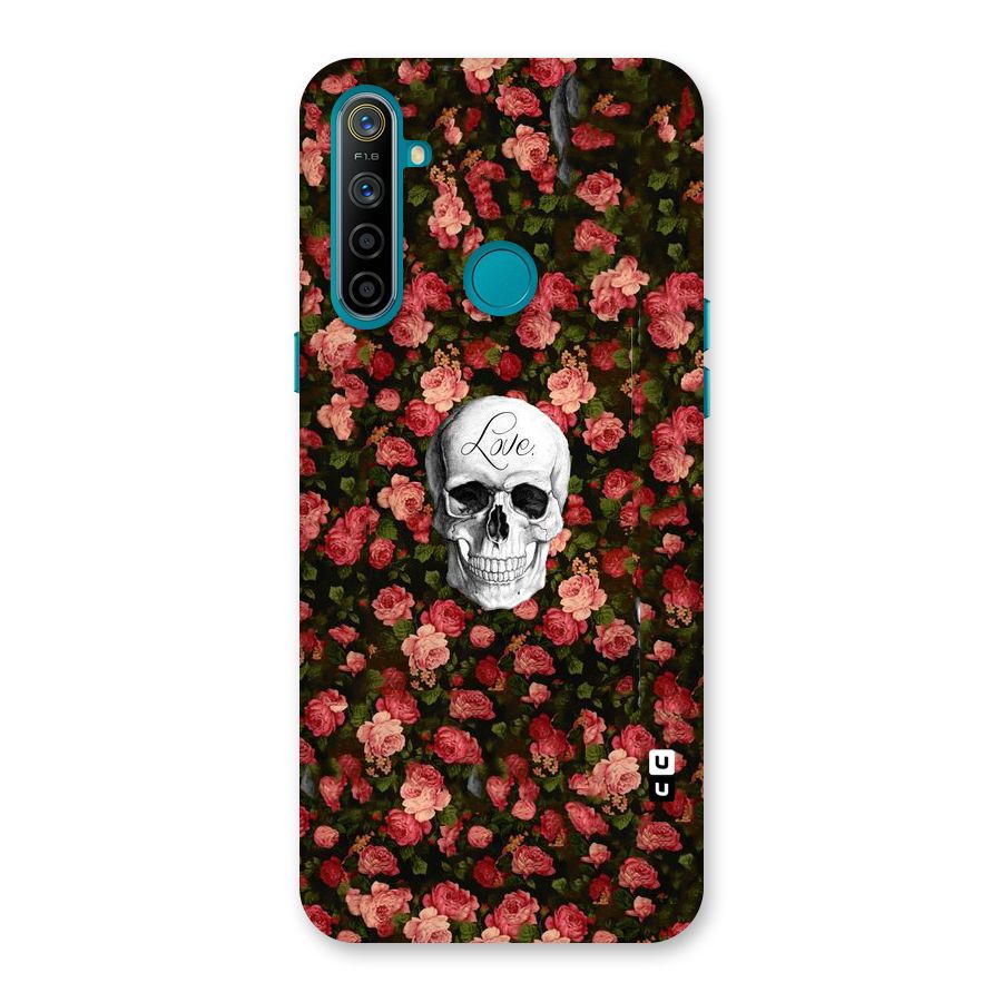 Floral Skull Love Back Case for Realme 5i