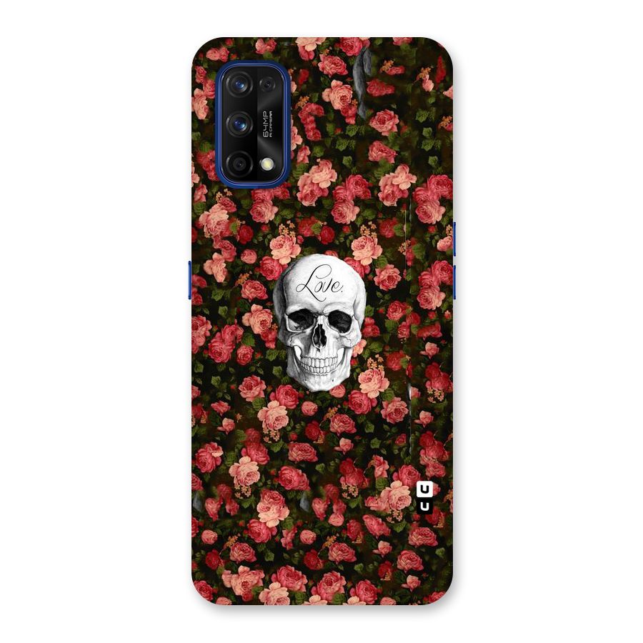 Floral Skull Love Back Case for Realme 7 Pro
