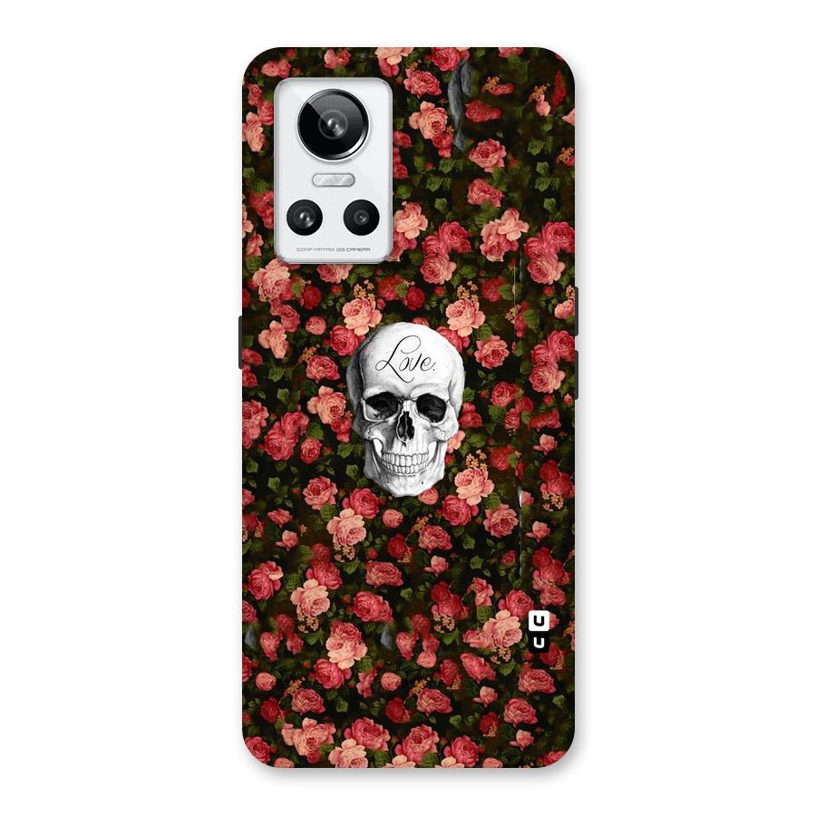 Floral Skull Love Back Case for Realme GT Neo 3