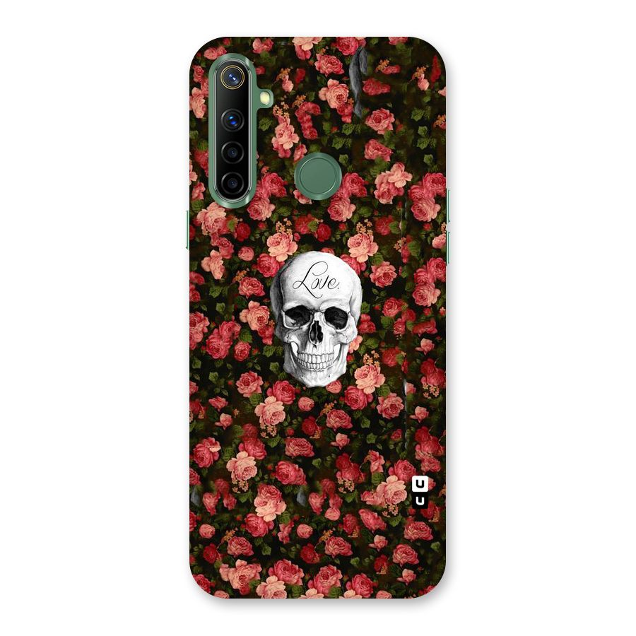 Floral Skull Love Back Case for Realme Narzo 10