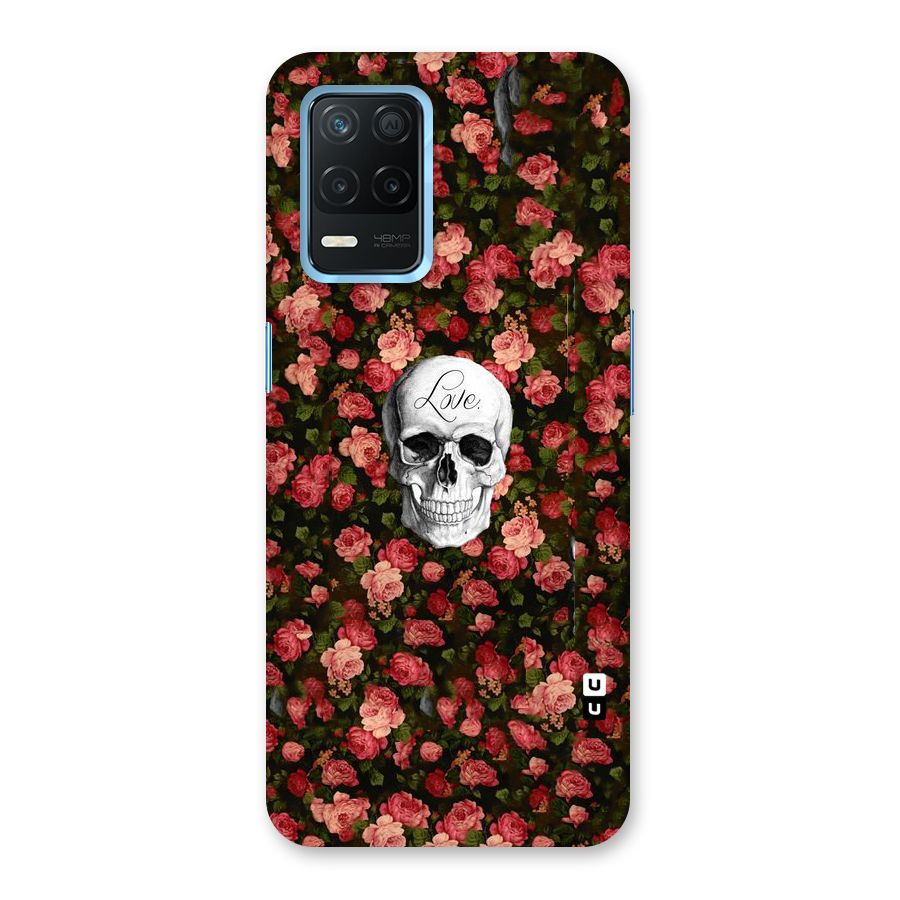 Floral Skull Love Back Case for Realme Narzo 30 5G
