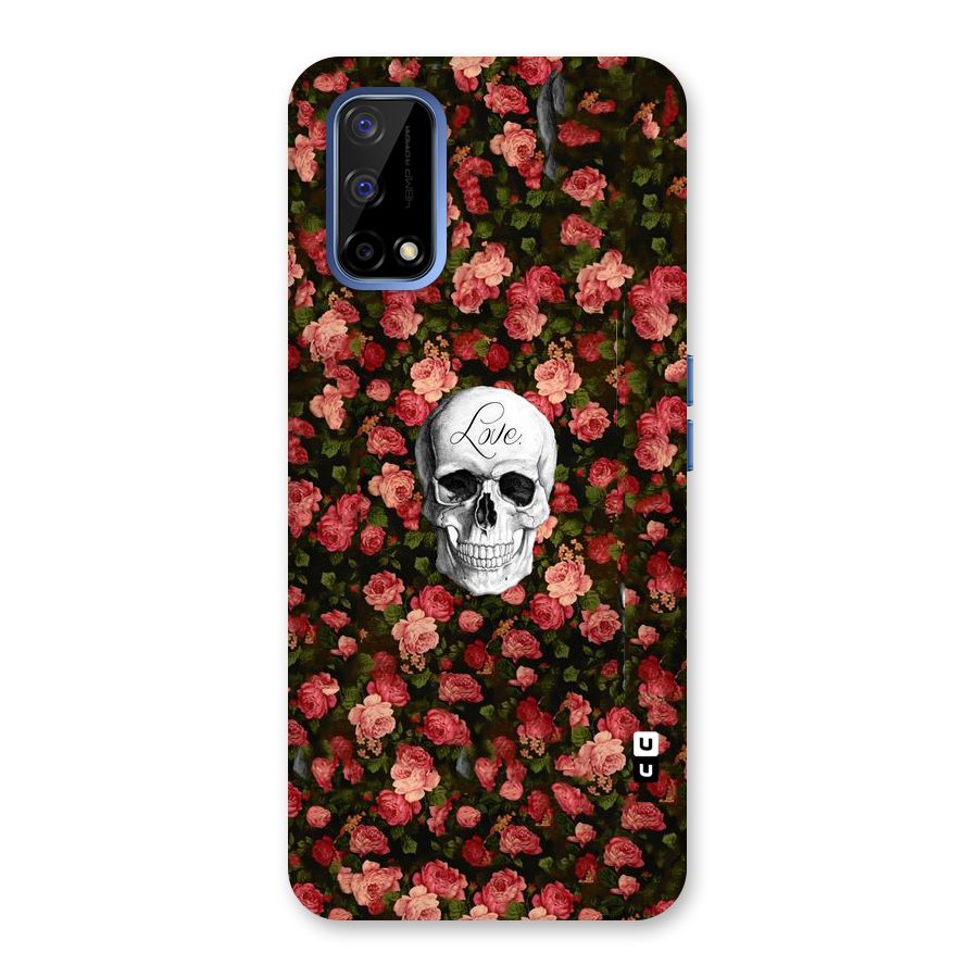 Floral Skull Love Back Case for Realme Narzo 30 Pro